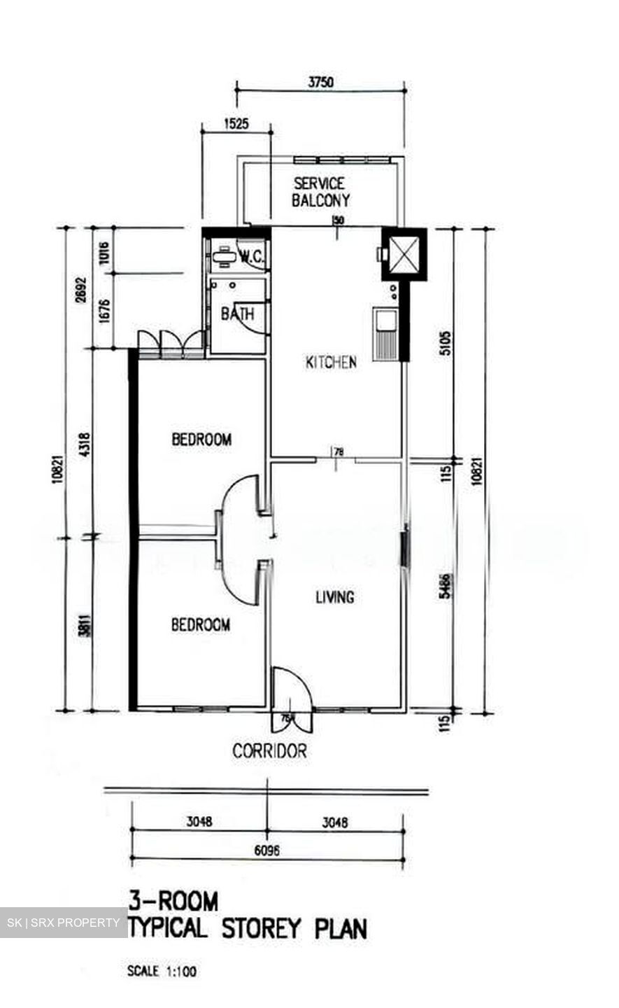 Blk 47 Blangah Court (Bukit Merah), HDB 3 Rooms #554808411